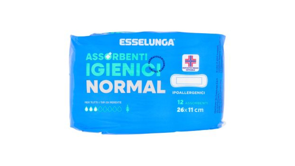 Esselunga Assorbenti igienici normal 12 pz