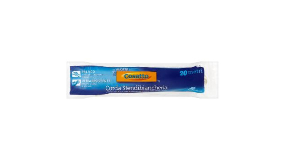 Cosatto Linea Bucato Corda stendibiancheria 20 metri