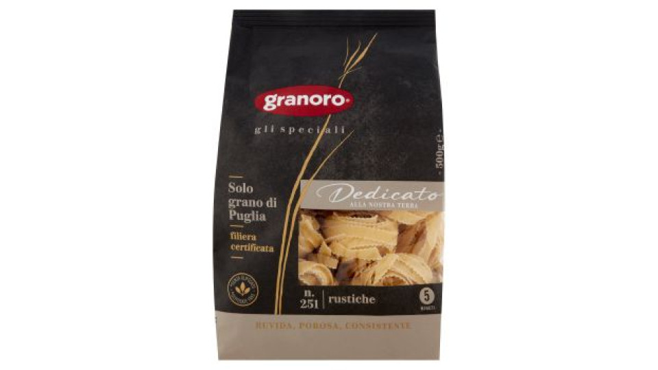 granoro Dedicato gli speciali n. 251 rustiche 500 g