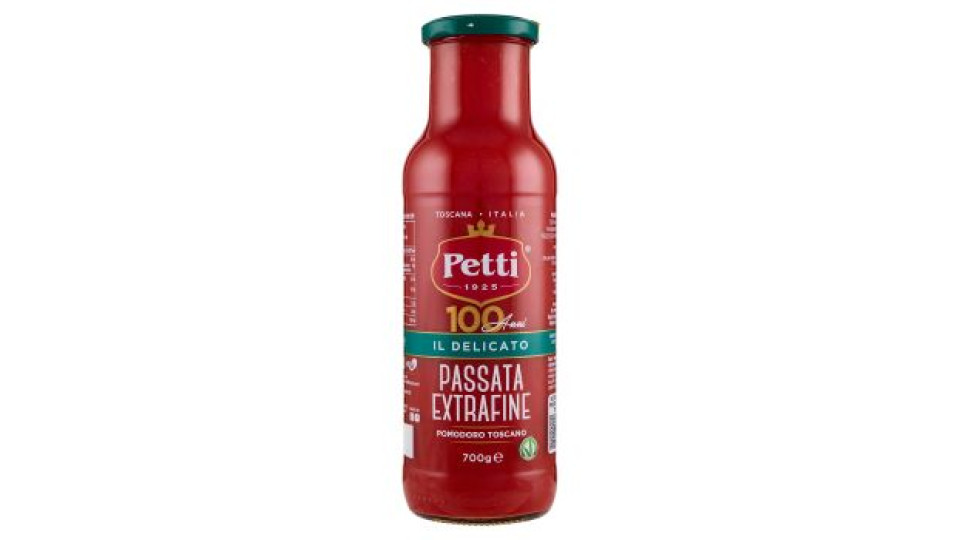 Petti Il Delicato100% Pomodoro Toscano passata extra fine 700 g