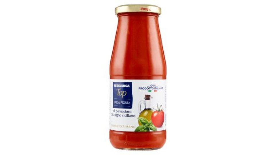 Esselunga Top Salsa pronta di pomodoro siccagno siciliano 410 g