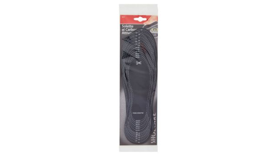 Solette al Carbone Attivo Misure 36/46