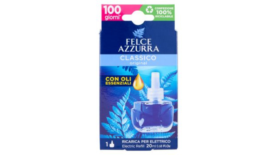 Felce Azzurra Classico Ricarica per Elettrico 20 ml