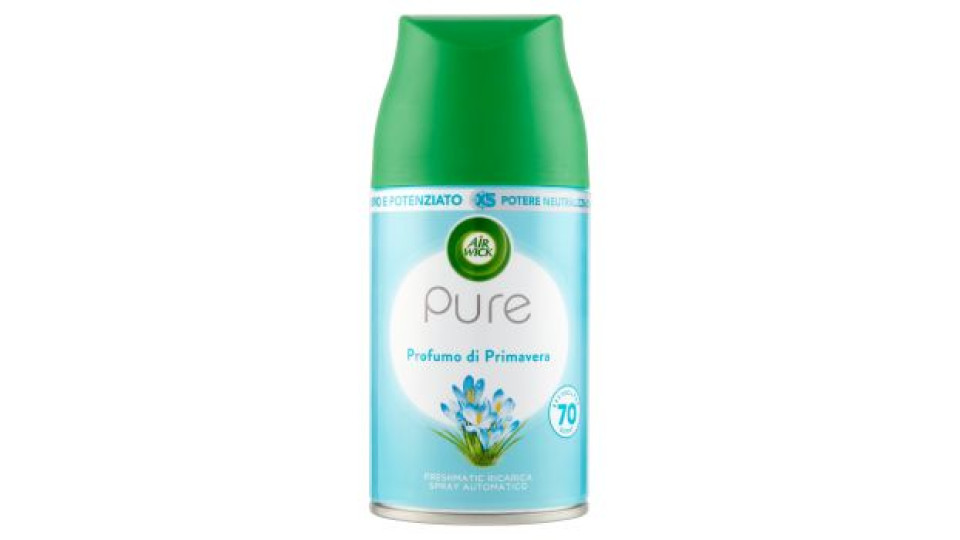 Air Wick Freshmatic Ricarica Pure Profumo di Primavera Profumatore per ambiente 250 ml