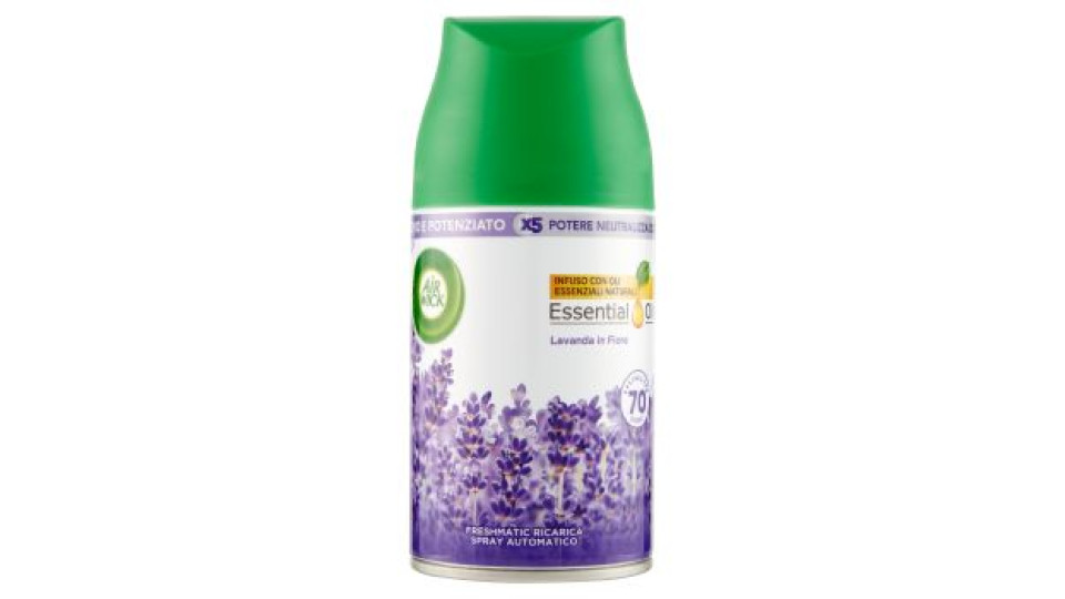 Air Wick Freshmatic Ricarica Lavanda in Fiore Profumatore per ambiente 250 ml