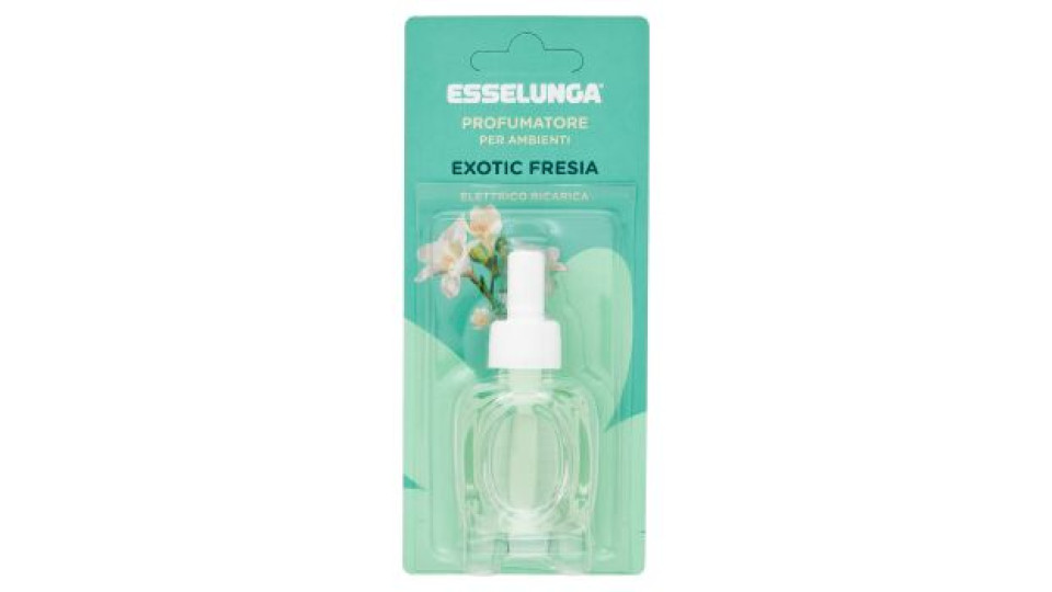 Esselunga Profumatore per ambienti exotic fresia elettrico ricarica 20 ml