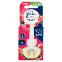 Glade® Liquido Elettrico Ricarica, Profumatore per Ambienti, Fragranza Bubbly Berry Splash