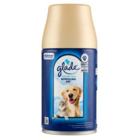 Glade® Automatic Spray Ricarica, Profumatore casa Refreshing Air¿, Contro odori degli animali, 269ml