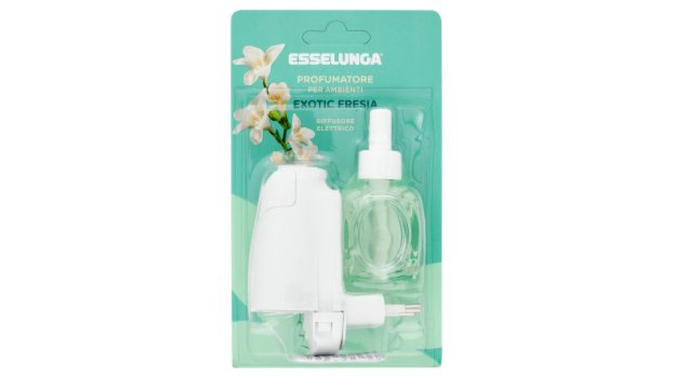 Esselunga Profumatore per ambienti exotic fresia diffusore elettrico 20 ml