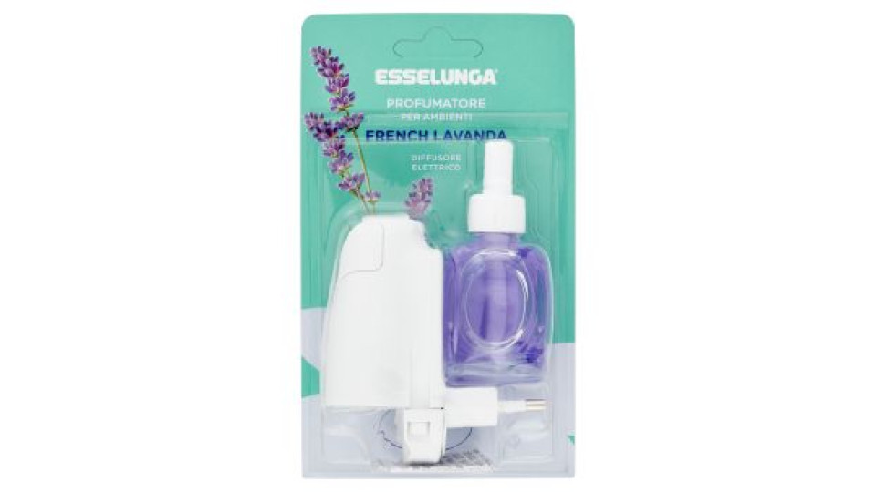 Esselunga Profumatore per ambienti french lavanda diffusore elettrico 20 ml