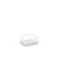 KIS, C Box - Contenitore multiuso trasparente - 40X34X17h - mis. M - 18 lt.