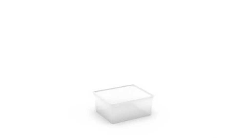 KIS, C Box - Contenitore multiuso trasparente - 40X34X17h - mis. M - 18 lt.