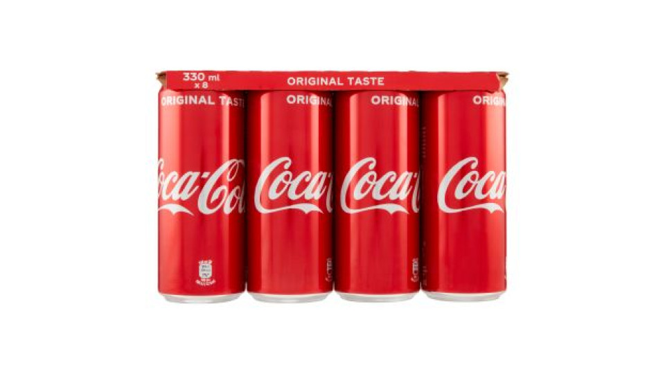 COCA-COLA Original Taste Can 8 x 330 ml