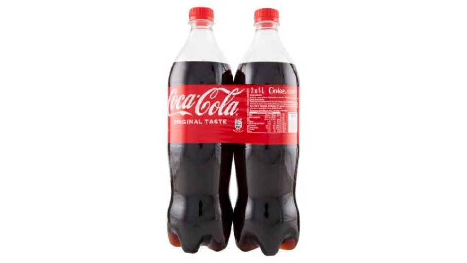 COCA-COLA Original Taste PET 2 x 1 L