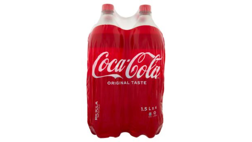 Coca-Cola Original PET 4 x 1,5 L
