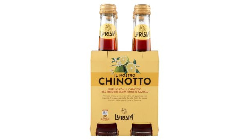 Lurisia il Nostro Chinotto confezione 4 x 275 ml