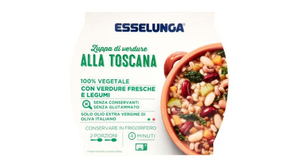 Esselunga Zuppa di verdure alla toscana 620 g