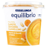 Esselunga Equilibrio Vellutata carote, zenzero, cannellini 400 g