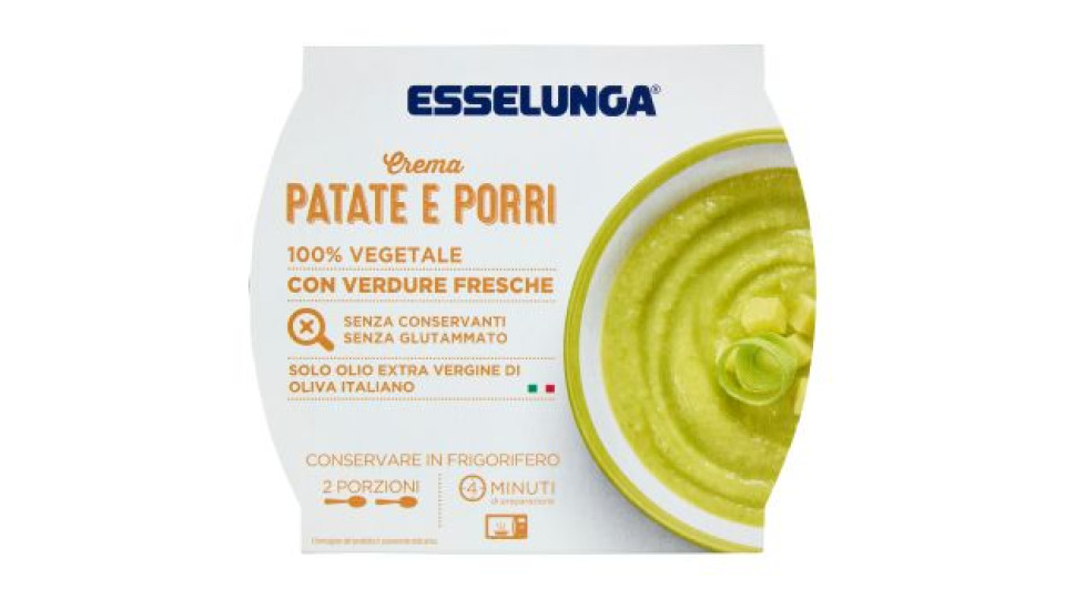 Esselunga Crema patate e porri 620 g