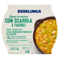 Esselunga Zuppa di verdure con scarola e fagioli 620 g