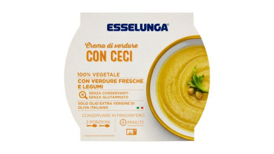 Esselunga Crema di verdure con ceci 620 g