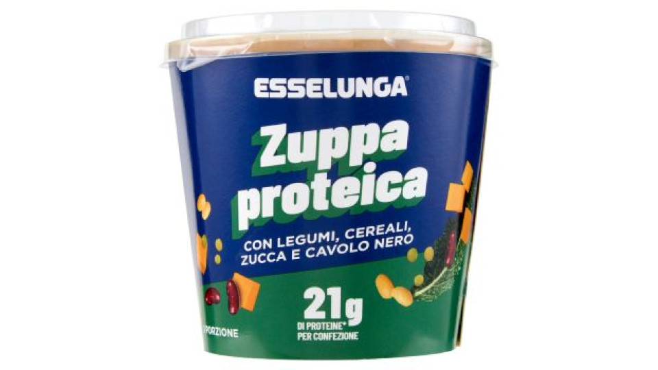 Esselunga Zuppa proteica con legumi, cereali, zucca e cavolo nero 400 g