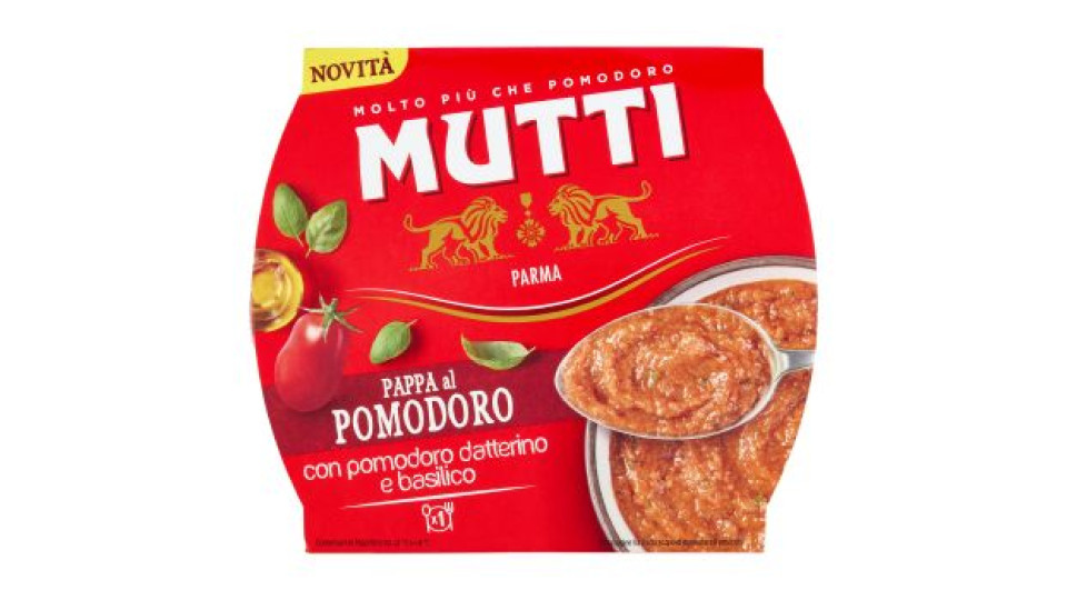 Mutti Pappa al Pomodoro con crostini e basilico 310 g