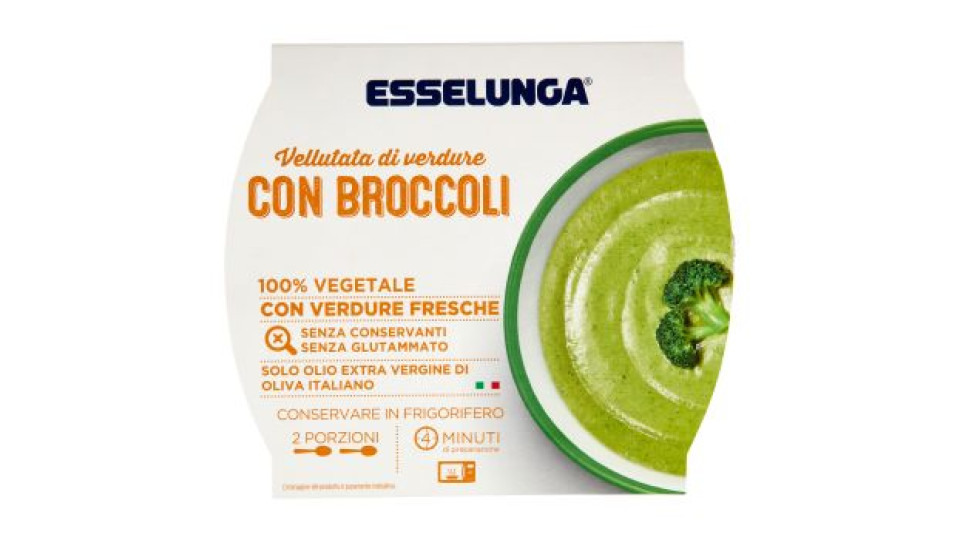 Esselunga Vellutata di verdure con broccoli 620 g
