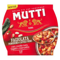 Mutti Fagiolata Pomodoro e Cavolo Nero con cavolo nero, fagioli e rosmarino 310 g