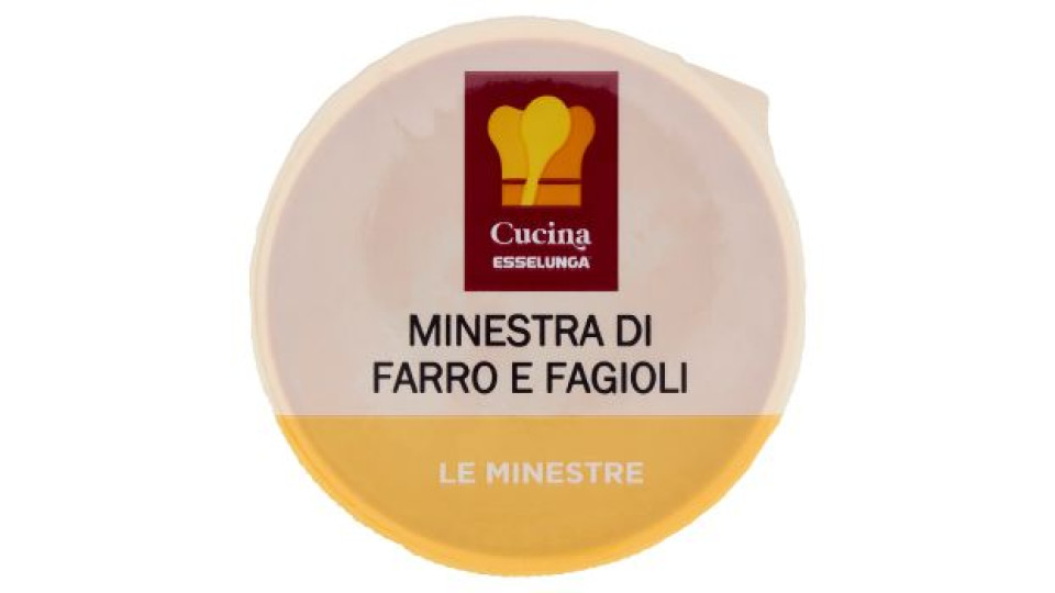 Cucina Esselunga Minestra di farro e fagioli 400 g