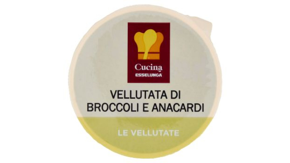 Cucina Esselunga Vellutata di broccoli e anacardi 400 g