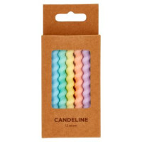 Candeline Torciglioni Multicolor 12 pz