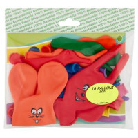 P.emme Giochi Palloni Zoo 16 pz
