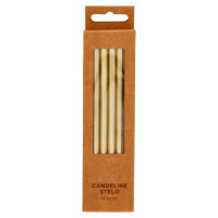 Candeline Stelo Oro 12 pz
