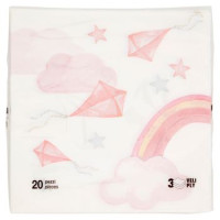 Tovaglioli Arcobaleno 3 Veli 20 pz