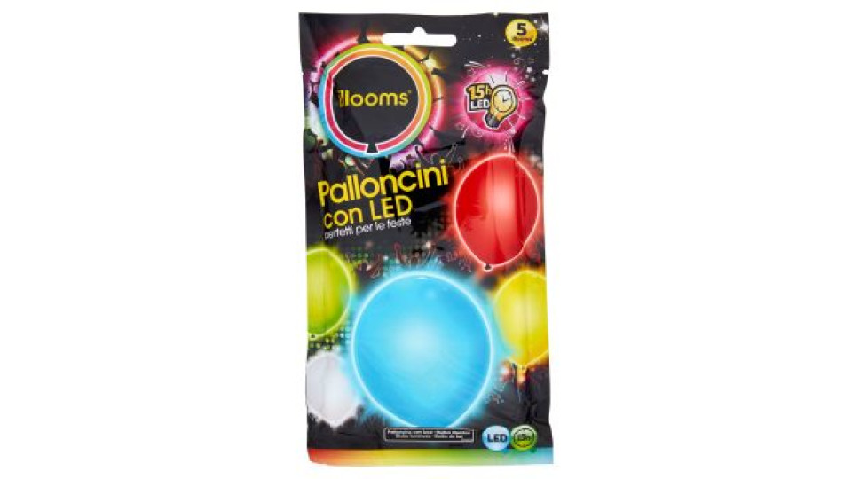 illooms Palloncini con LED 5 pz