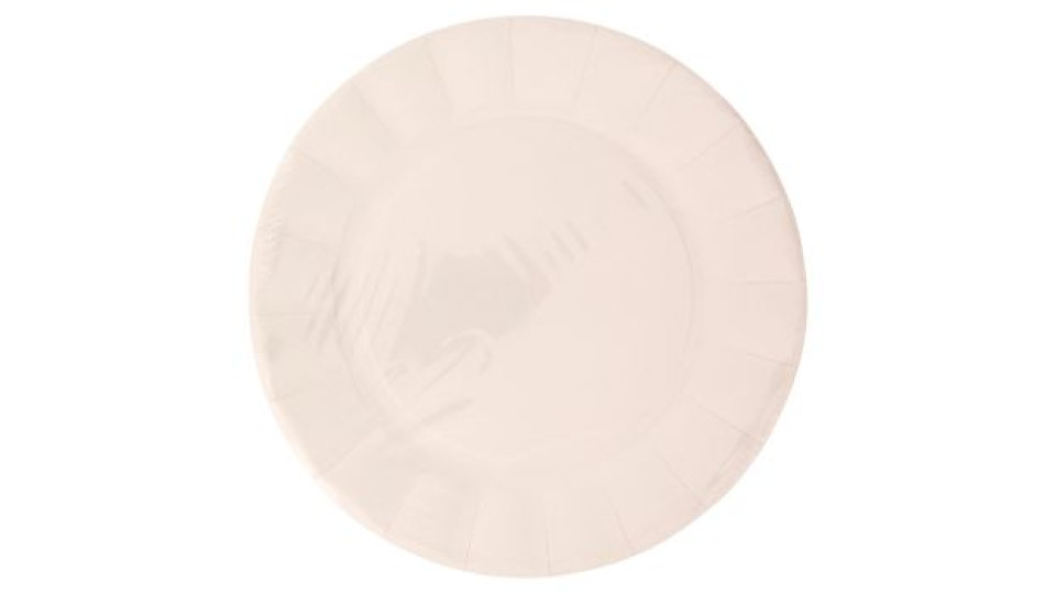 Piatti in Cartoncino Bianco 29 cm 6 pz