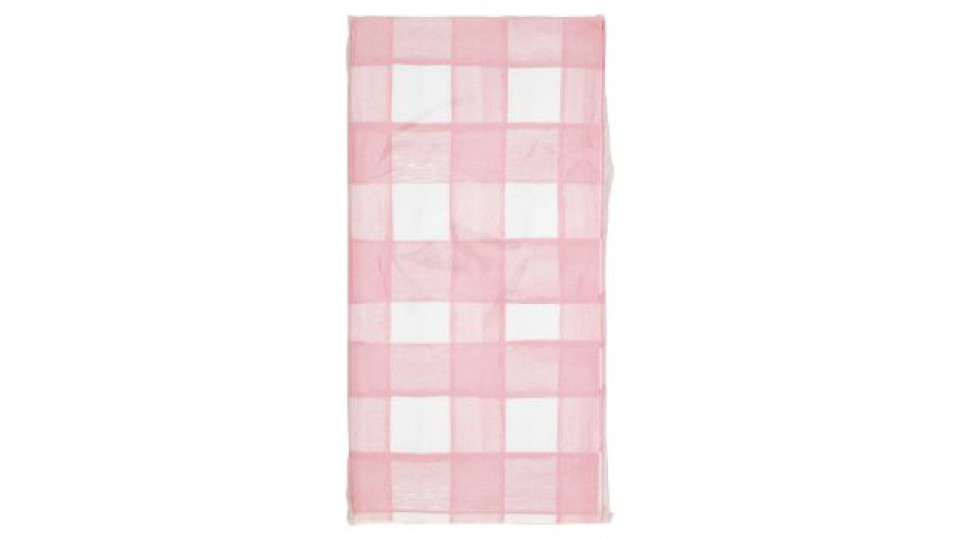 Tovagliolo Vichy Rosa 3 Veli Piega 1/8 20 pz