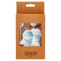 Candeline Decorate Mongolfiera 5 pz