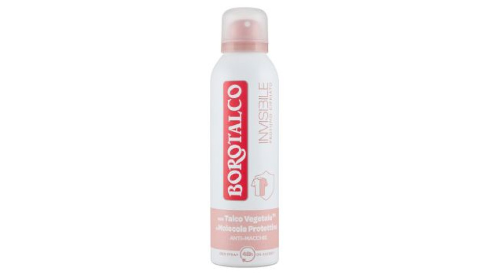 Borotalco Invisibile Profumo Cipriato Deo Spray 200 ml