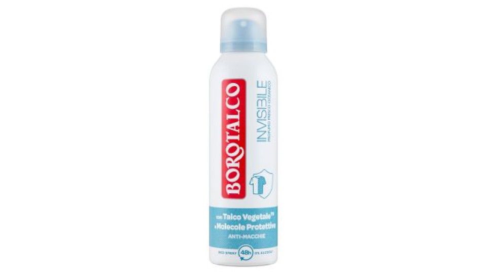 Borotalco Invisibile Profumo Fresco Oceanico Deo Spray 200 ml