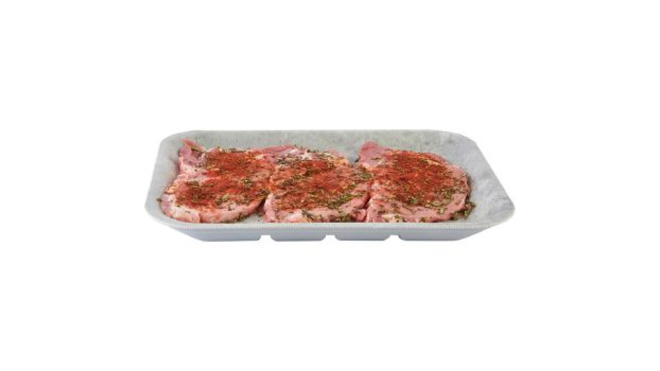 Esselunga suino coppa (scamerita disossata) a fette aromatizzate alla paprika