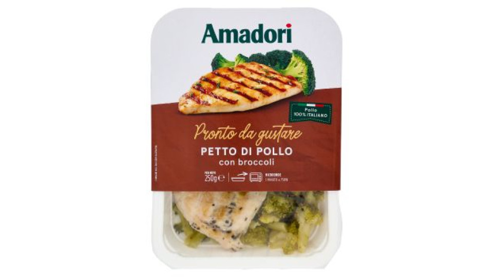 Amadori Petto di Pollo con broccoli 250 g