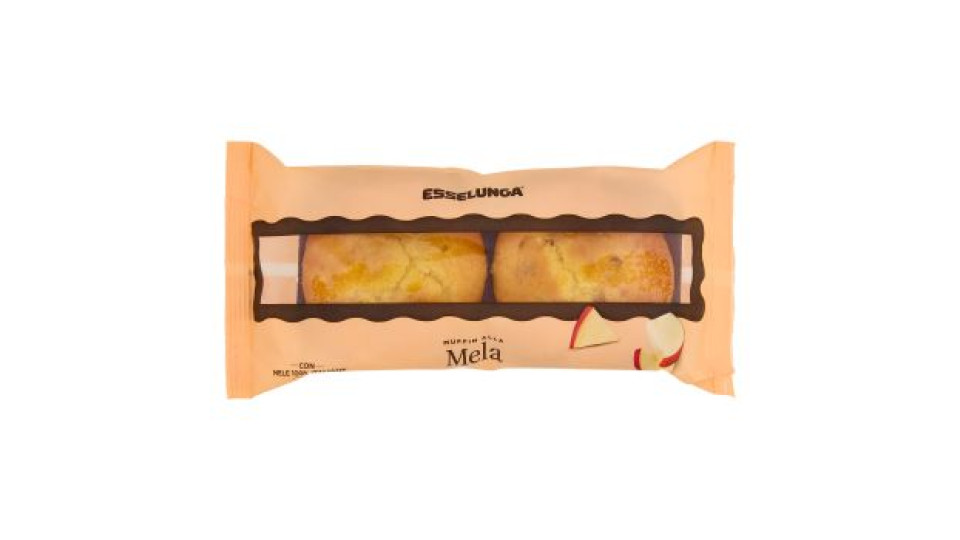 Esselunga Muffin alla mela 2 x 75 g