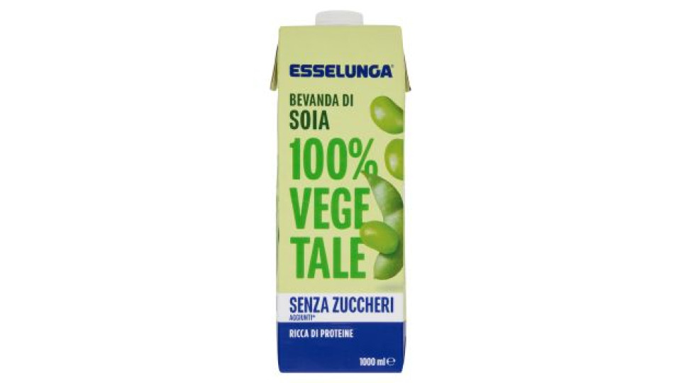 Esselunga Bevanda di soia 100% vegetale senza zuccheri aggiunti* 1000 ml