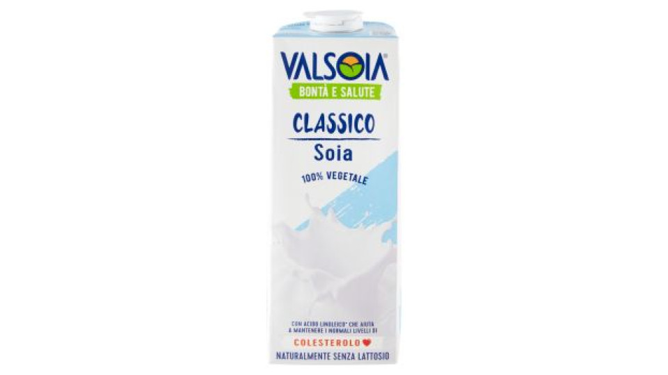 Valsoia Bontà e Salute Bevanda soia gusto Classico 1000 ml
