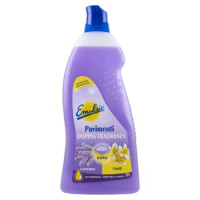 Emulsio Detergente Igienizzato Pavimenti Doppia Fragranza Lavanda Tiarè 1000 ml