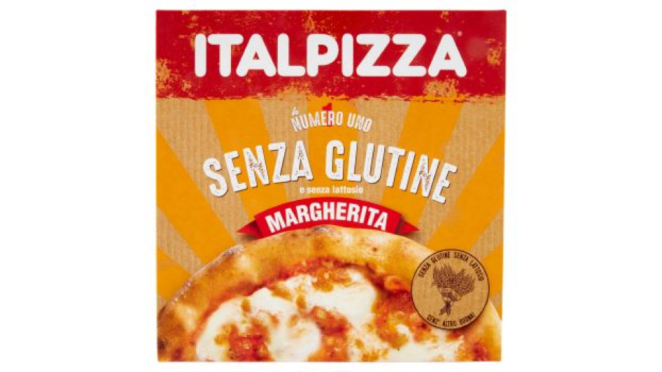 Italpizza la Numero Uno Senza Glutine e senza lattosio Margherita 360 g