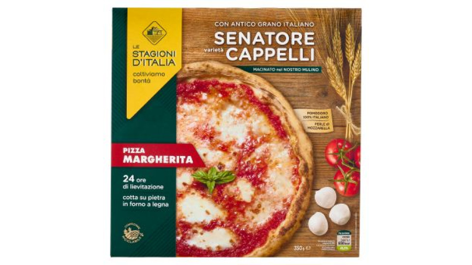 Le Stagioni d'Italia Pizza Margherita Senatore varietà Cappelli 350 g