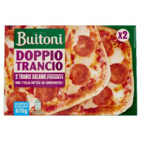 Buitoni Doppio Trancio Salame Leggermente Piccante 2 Tranci 670g